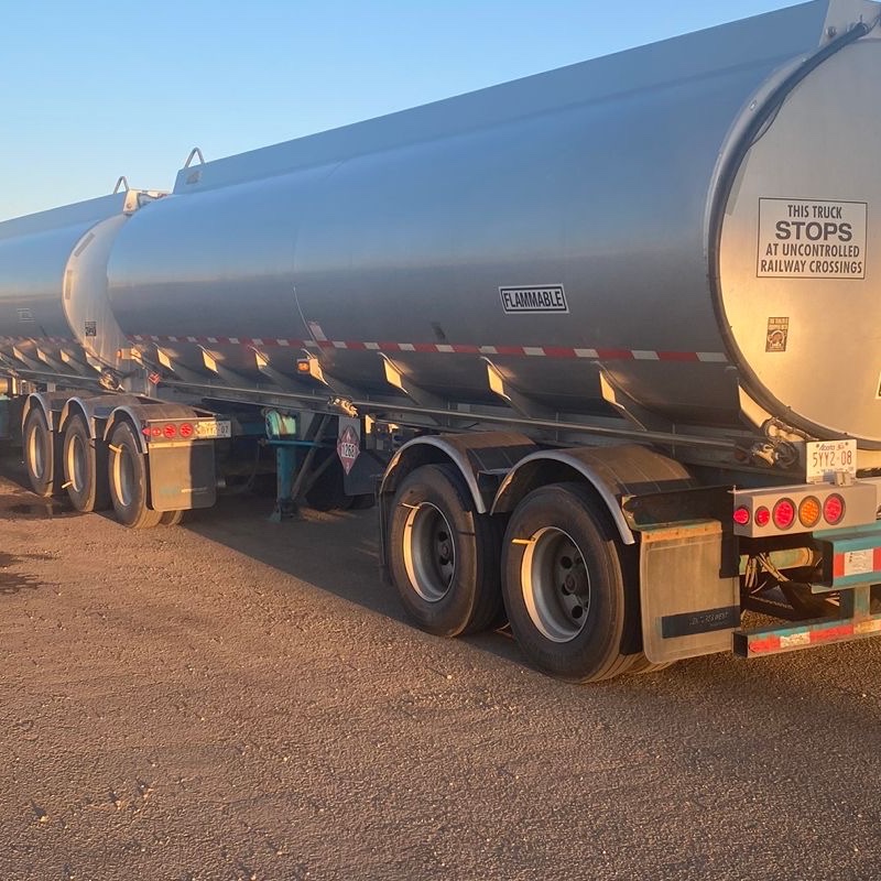 One Nation fluid hauling tanker truck