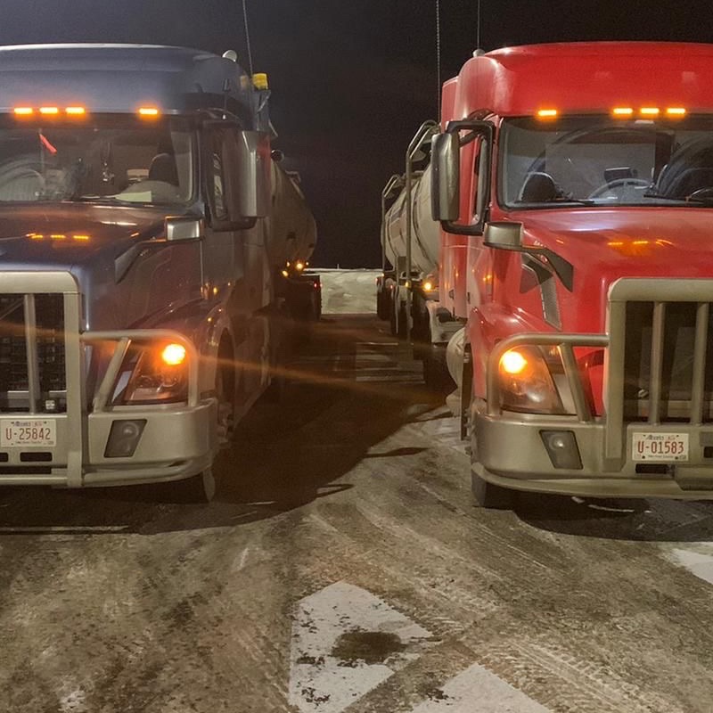 One Nation fleet trucks night operations